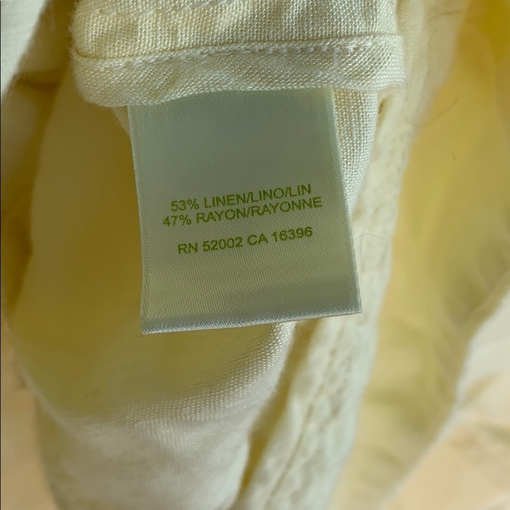 Sigrid Olson Linen Button Up Lightweight Jacket S… - image 8